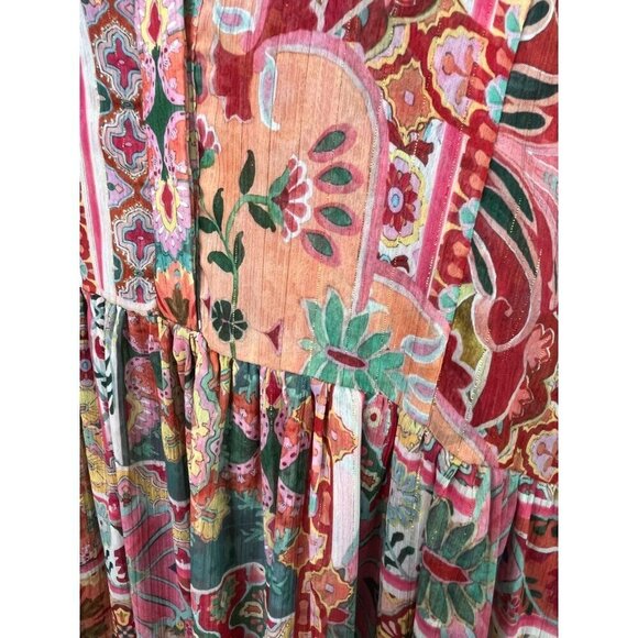 🔥Hot Deal! MISA Los Angeles Hilma Palazzo Tile Maxi Dress Size M New With Tags🔥 - Picture 10 of 13